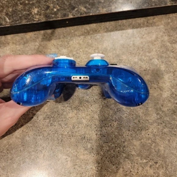Rock Candy Controller Xbox360 Blue no cord UNTESTED T4 - Picture 3 of 4